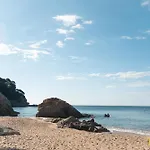 キャンプ場 Happy Camp Mobile Homes In Senia Cala Canyelles リョレート・デ・マル